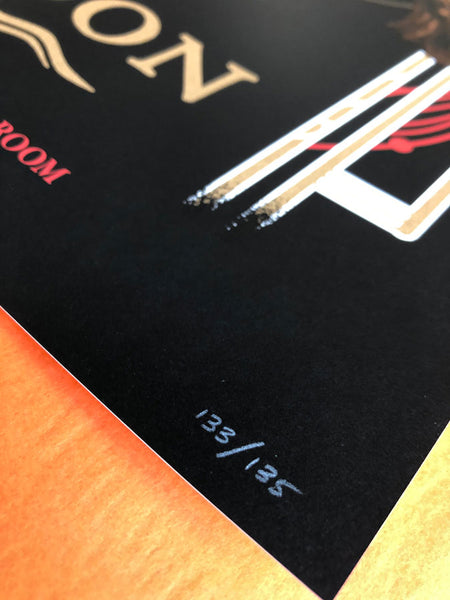 Sérigraphie officielle de Mastodon (Dallas 2021) par Scott Buon