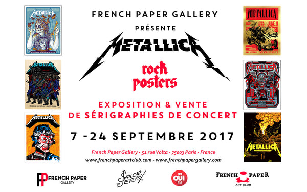 Rock Posters Rendez-Vous: Spécial Metallica