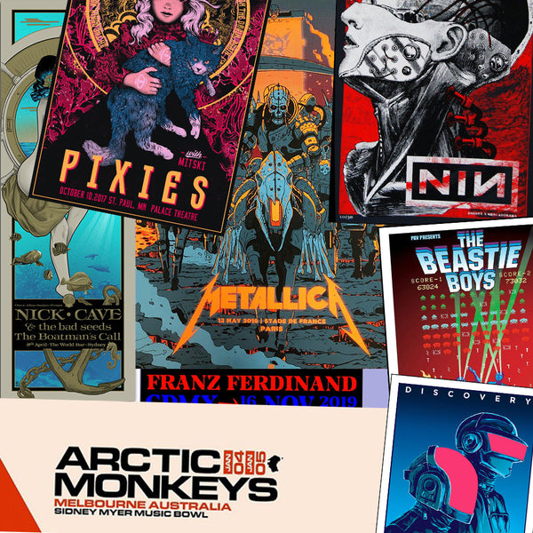 Sérigraphies de concert / Gig Posters