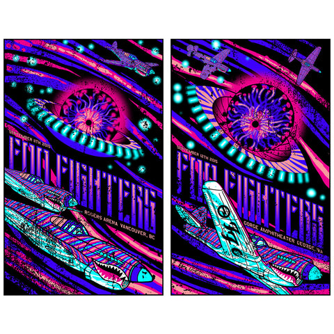 Foo Fighters (Tour 2015) Diptyque