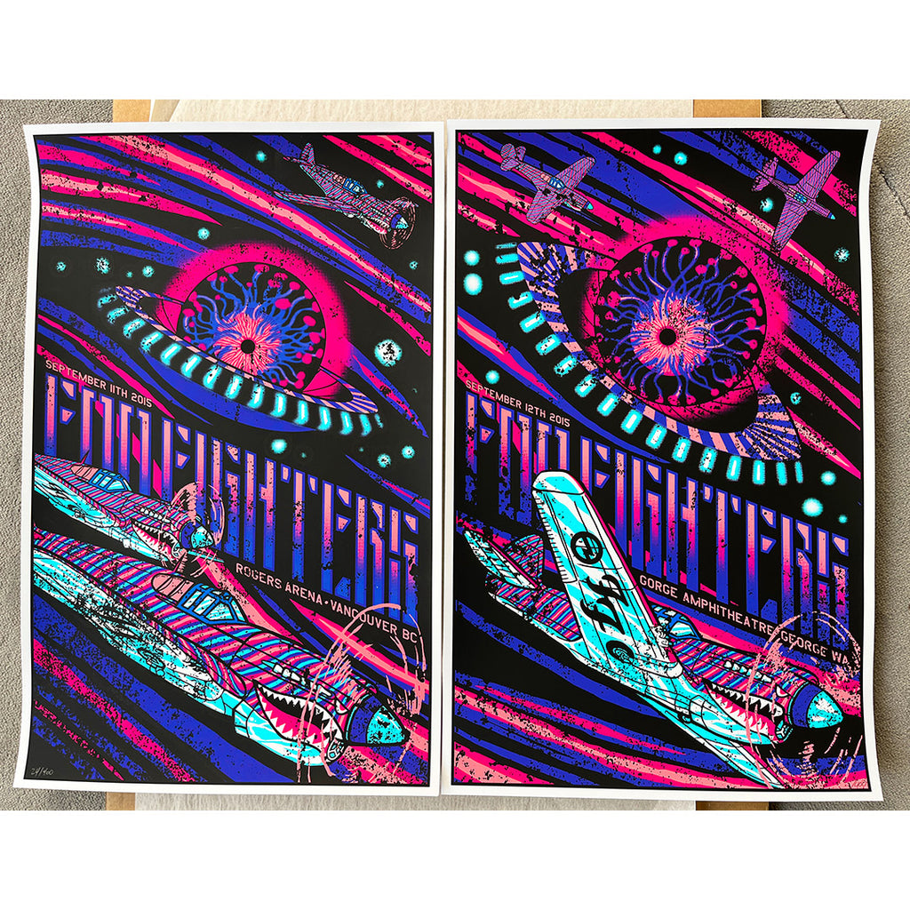 Foo Fighters (Tour 2015) Diptyque