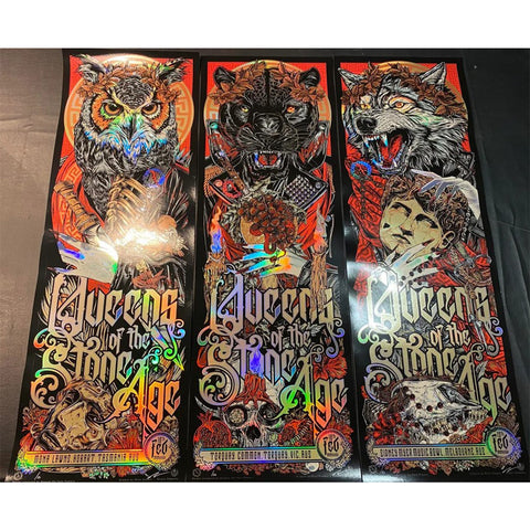 Queens Of The Stone Age (FOIL Triptyque Australie 2024)