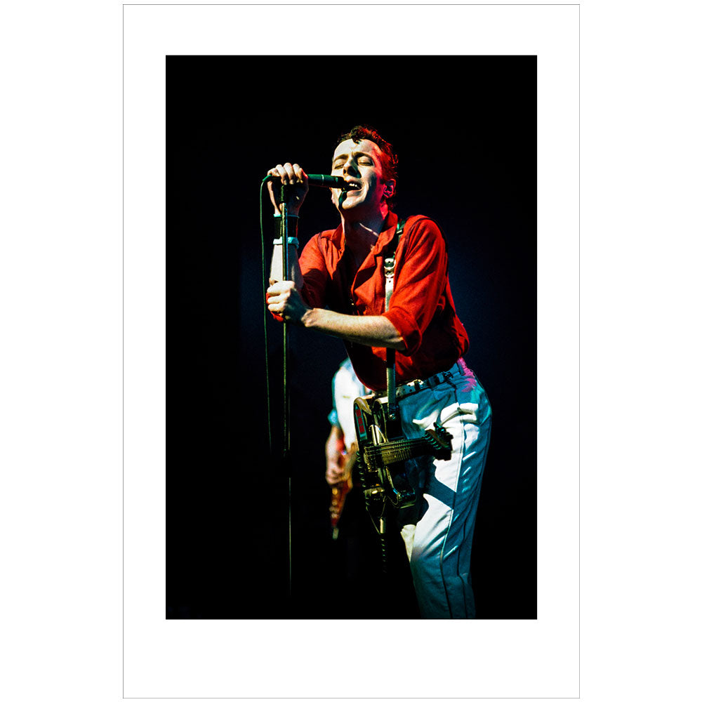 Joe Strummer (The Clash) Paris 1981