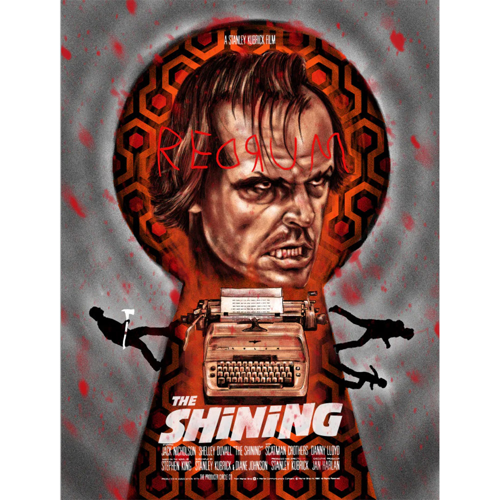 Sérigraphies de films -affiches cinéma Étiqueté The Shining