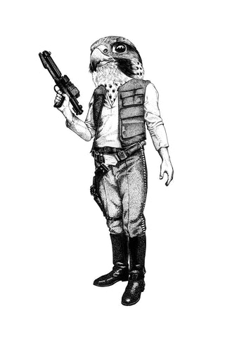 HAWK SOLO, Tizieu - French Paper Art Club