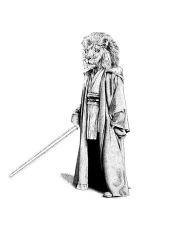 JEDI LION, Tizieu - French Paper Art Club