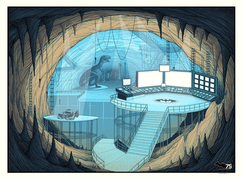 THE BATCAVE, Justin Santora - French Paper Art Club