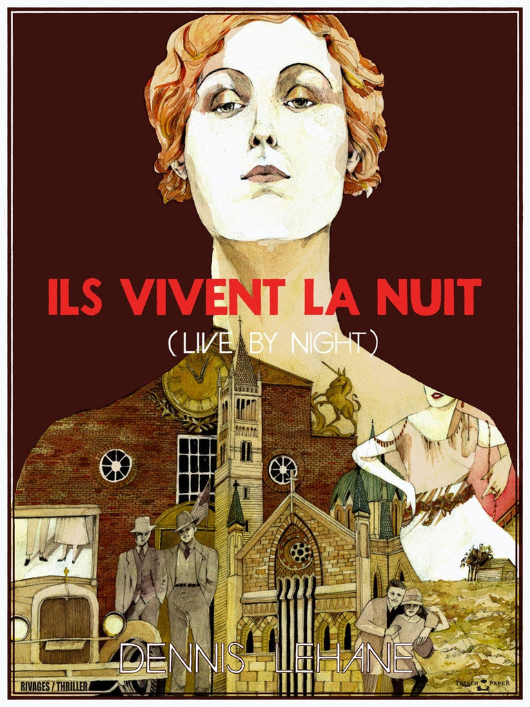 ILS VIVENT LA NUIT (Live by Night), Landland - French Paper Art Club