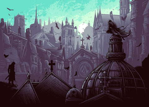 CONFRERIE (Assassin's Creed Unity) Edition Spéciale E3, Dan Mumford - French Paper Art Club