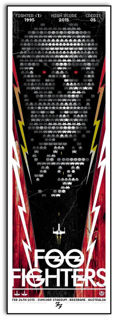 Foo Fighters (Invaders), Rhys Cooper - French Paper Art Club