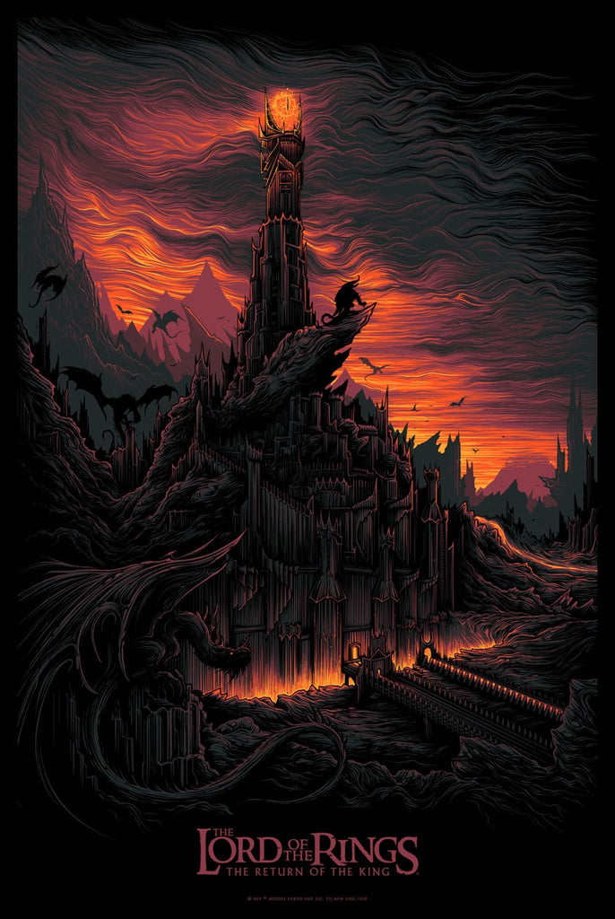 LE RETOUR DU ROI (Le Seigneur des Anneaux), Dan Mumford - French Paper Art Club