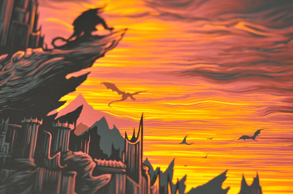 LE RETOUR DU ROI (Le Seigneur des Anneaux), Dan Mumford - French Paper Art Club