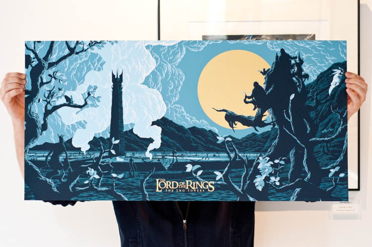 LES DEUX TOURS (Le Seigneur des Anneaux), Florey - French Paper Art Club