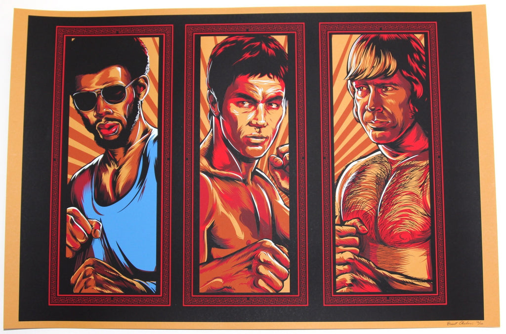 Kung Fu All Stars, Brent Cheshire - French Paper Art Club