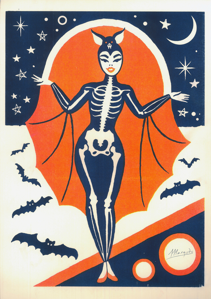 Bat Girl, El Marquès - French Paper Art Club