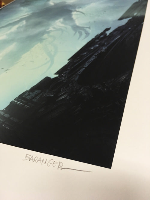 Cthulhu in R'lyeh, François Baranger - French Paper Art Club