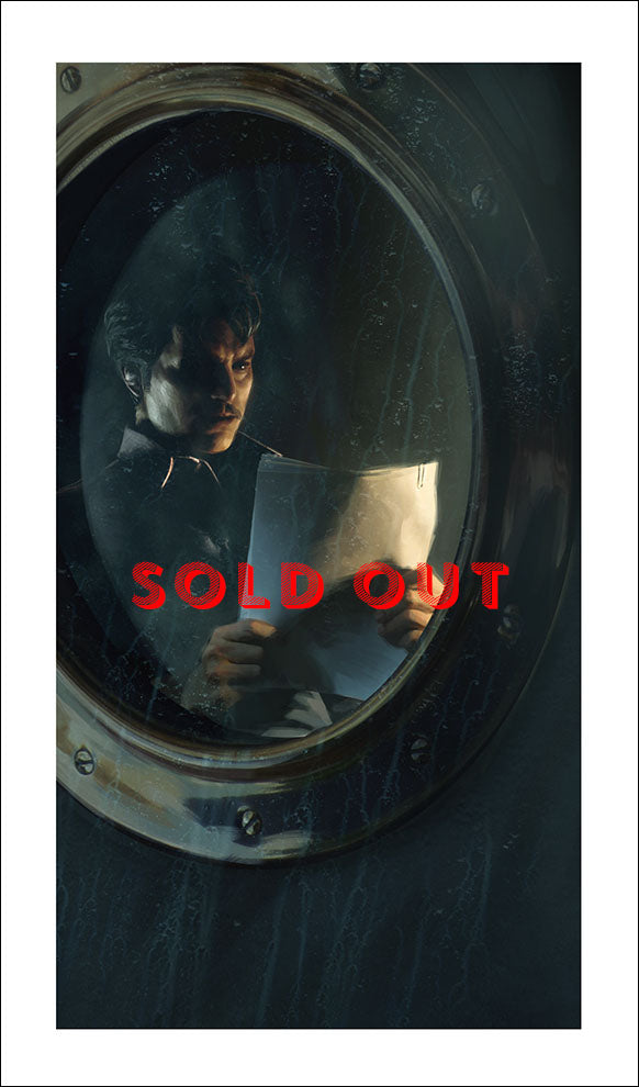 Thurston reading Johanssen's Diary