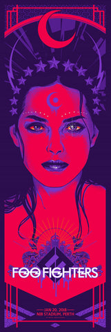 Foo Fighters (Perth 2018), Vance Kelly - French Paper Art Club