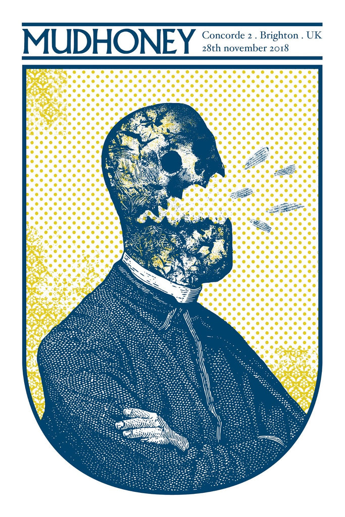 Mudhoney (Brighton 2018), Cyrille Rousseau - French Paper Art Club