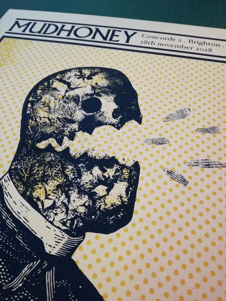 Mudhoney (Brighton 2018), Cyrille Rousseau - French Paper Art Club