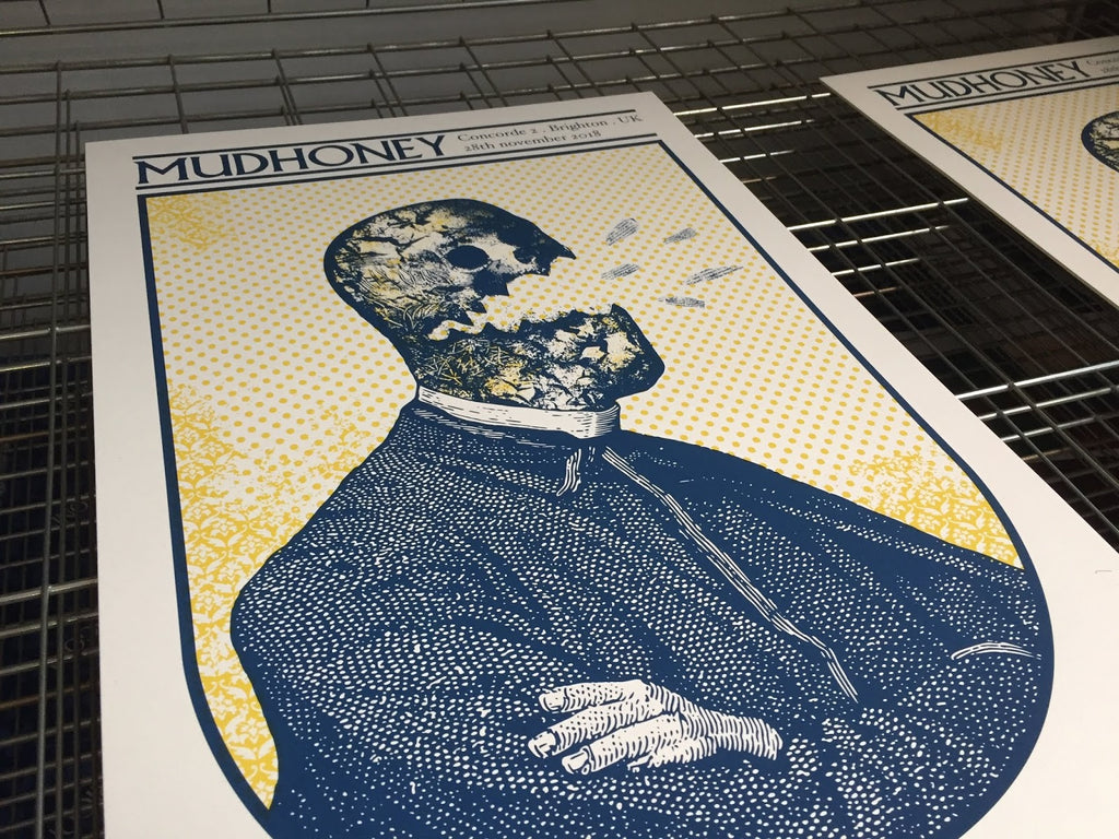 Mudhoney (Brighton 2018), Cyrille Rousseau - French Paper Art Club