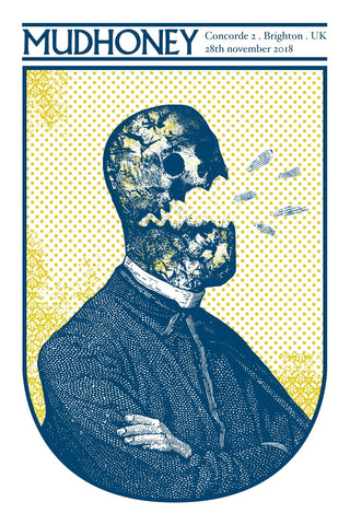 Mudhoney (Brighton 2018), Cyrille Rousseau - French Paper Art Club