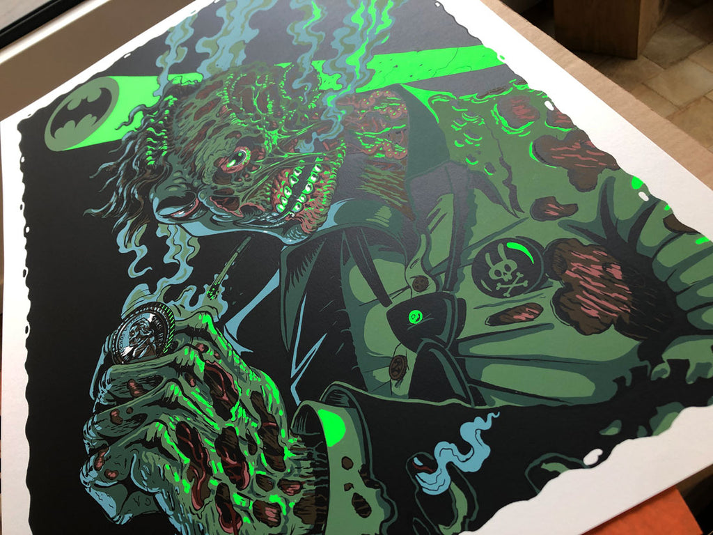 Harvey Two-Face, sérigraphie de l'artiste Nychos