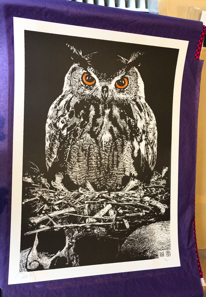 Owl of Death (Orange Variant)