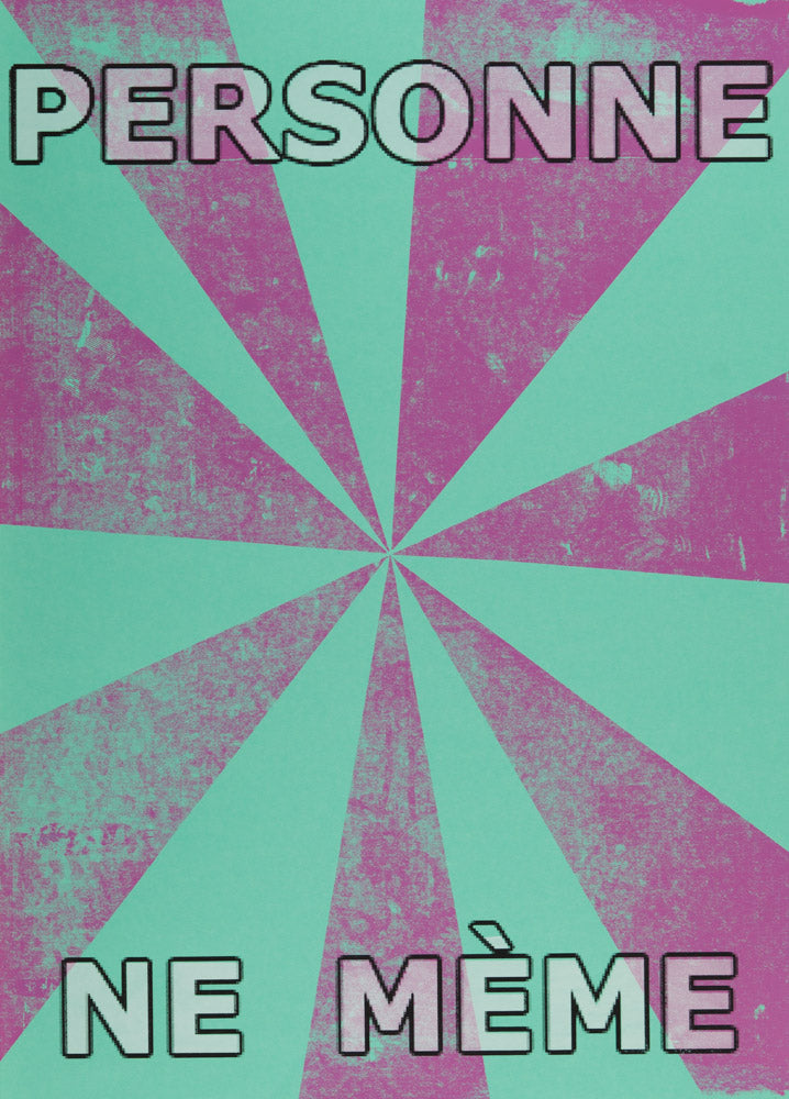 PERSONNE NE MÈME, DAEYE - French Paper Art Club