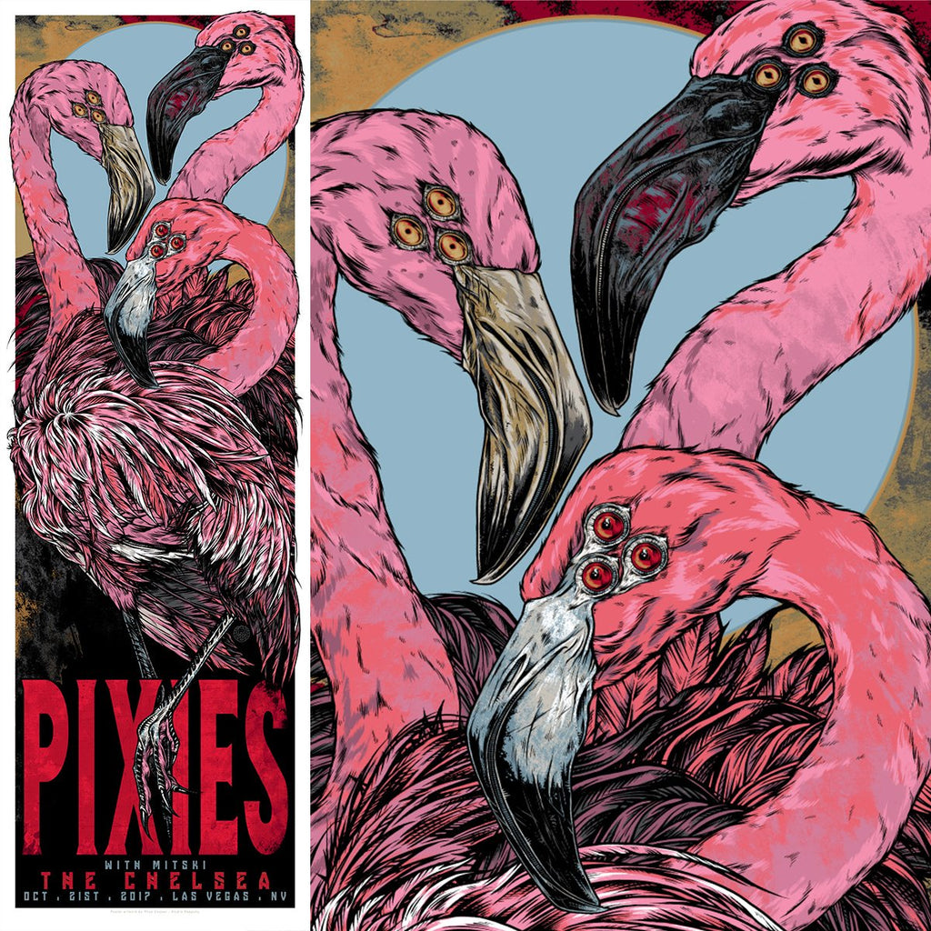 Pixies (Las Vegas 2017), Rhys Cooper - French Paper Art Club