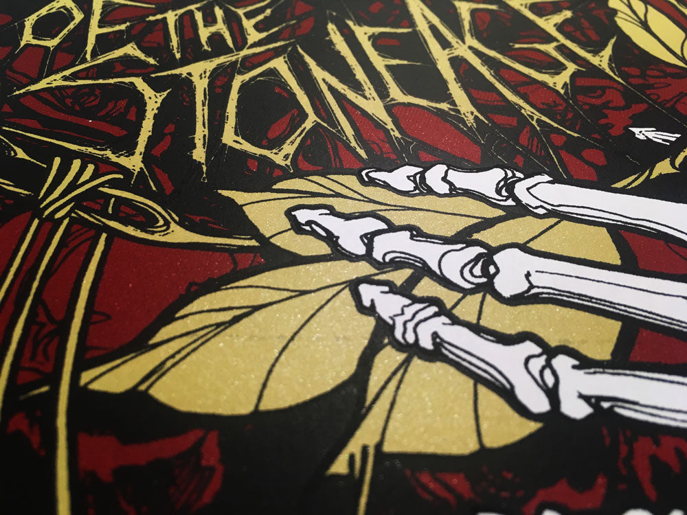 Queens Of The Stone Age (Adelaide 2018), Teniele Sadd - French Paper Art Club