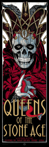 Queens Of The Stone Age (Melbourne 2018), Rhys Cooper - French Paper Art Club