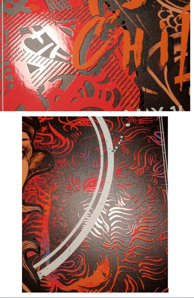 Red Hot Chili Peppers (Louisville, 2017) par Nikita Kaun, Nikita Kaun - French Paper Art Club