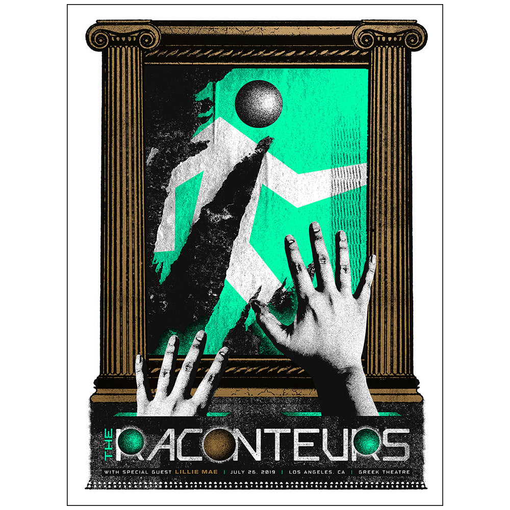The Racounters The Raconteurs (Los Angeles 2019) par Nerl Says Design - French Paper ...