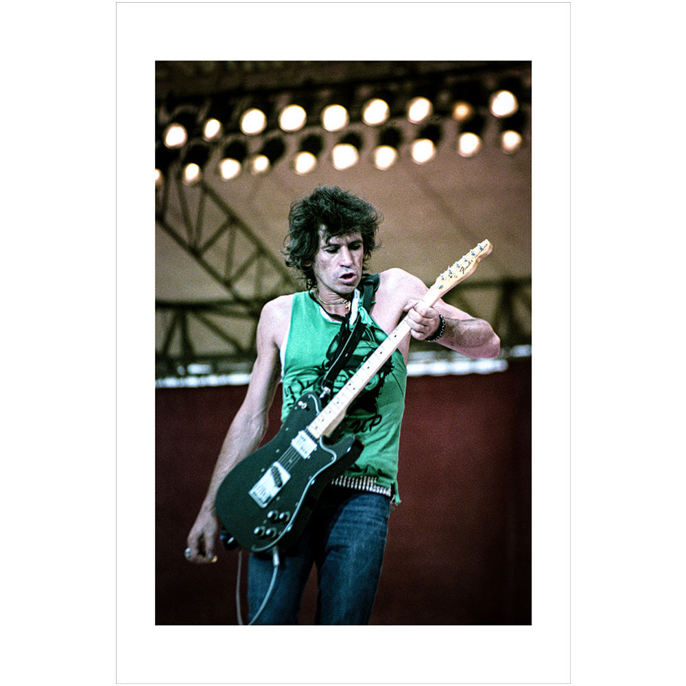 Keith Richards (The Rolling Stones) Paris 1982