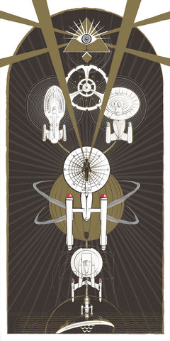 Star Trek 50, Nicolas Beaujouan - French Paper Art Club