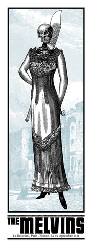 The Melvins (Paris 2015), Cyrille Rousseau - French Paper Art Club