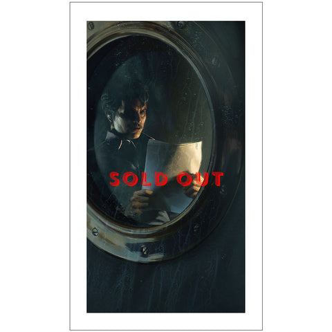 Thurston reading Johanssen's Diary