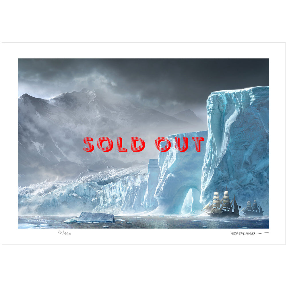 La grande barrière de glace