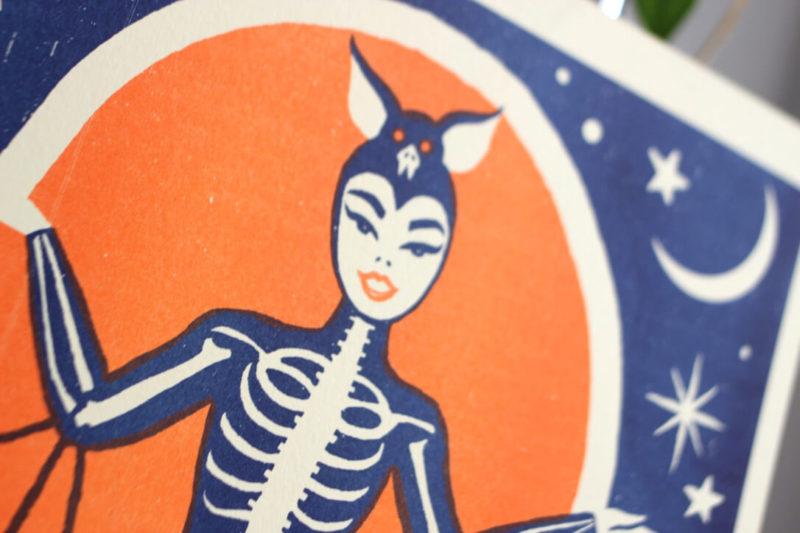 Bat Girl, El Marquès - French Paper Art Club