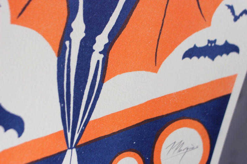 Bat Girl, El Marquès - French Paper Art Club