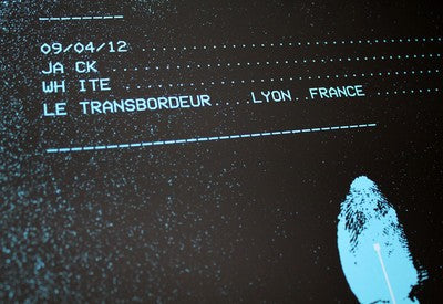 Jack White (Lyon 2012), Alan Hynes - French Paper Art Club