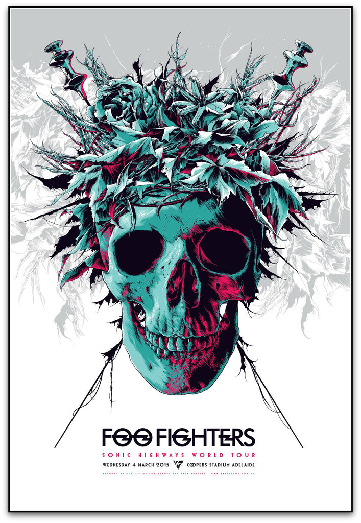 Foo Fighters (Adelaide 2015), Ken Taylor - French Paper Art Club
