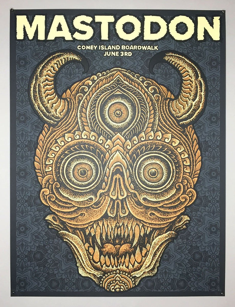 Mastodon (Brooklyn 2019) Variant Edition, Thomas Hooper - French Paper Art Club