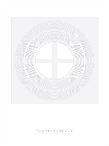 Spiral Scratch (BUZZCOCKS) de Malcolm Garrett, Malcolm Garrett - French Paper Art Club