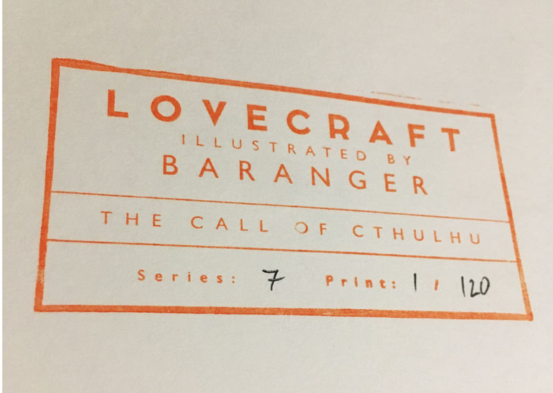 R'Lyeh From Above, François Baranger - French Paper Art Club